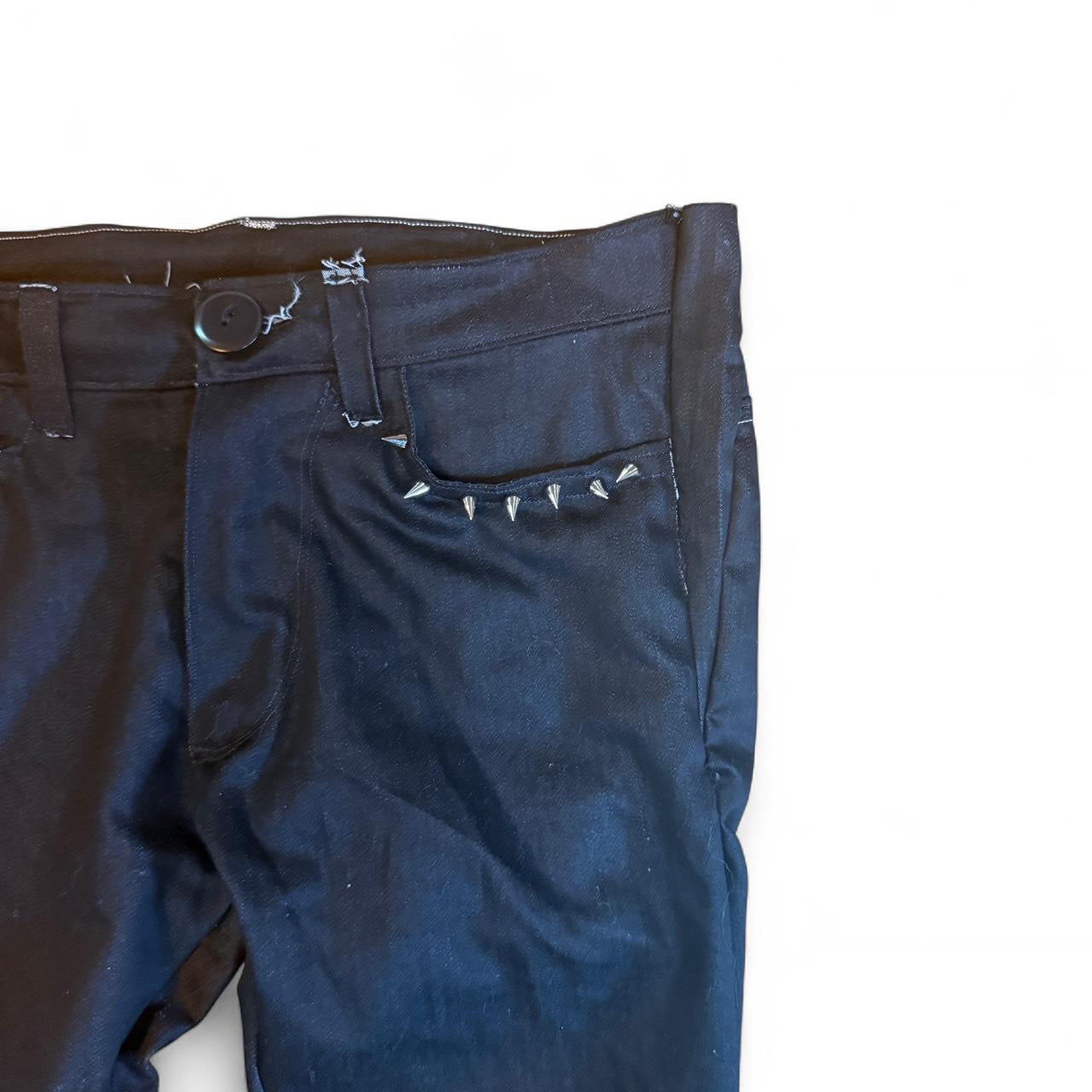 LIEUTENANT SPIKED DENIM JEANS