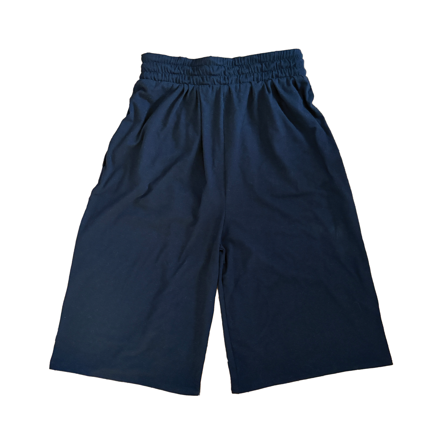 BLACK TRIPLE DRAWSTRING SHORTS