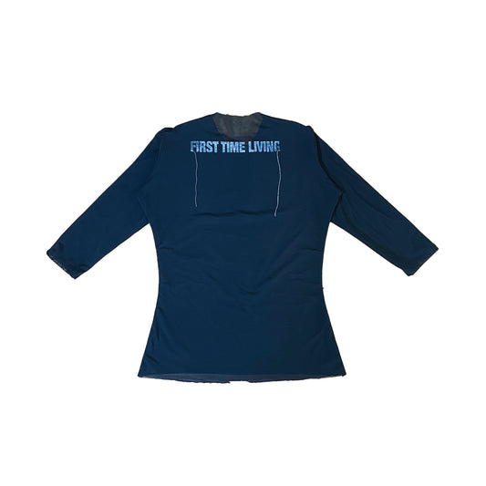 LOOSE THREADS QUARTER SLEEVE